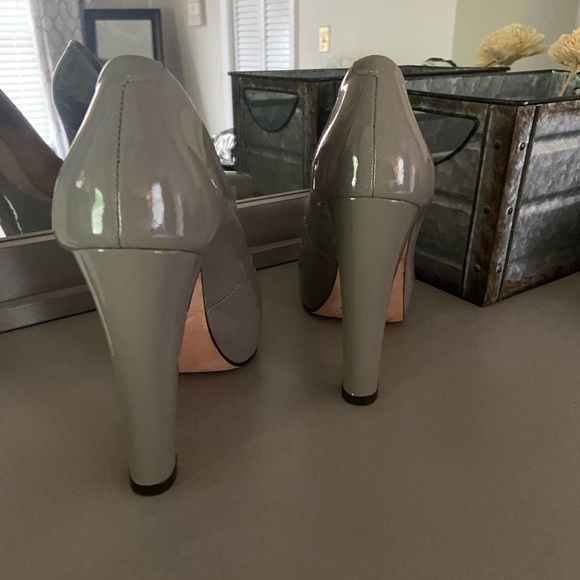 Pour Le Victiore patent leather chunky heel - Picture 5 of 5